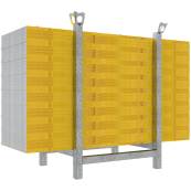 Shuttering panels SET | Length: 1500 mm, Width: 500 mm